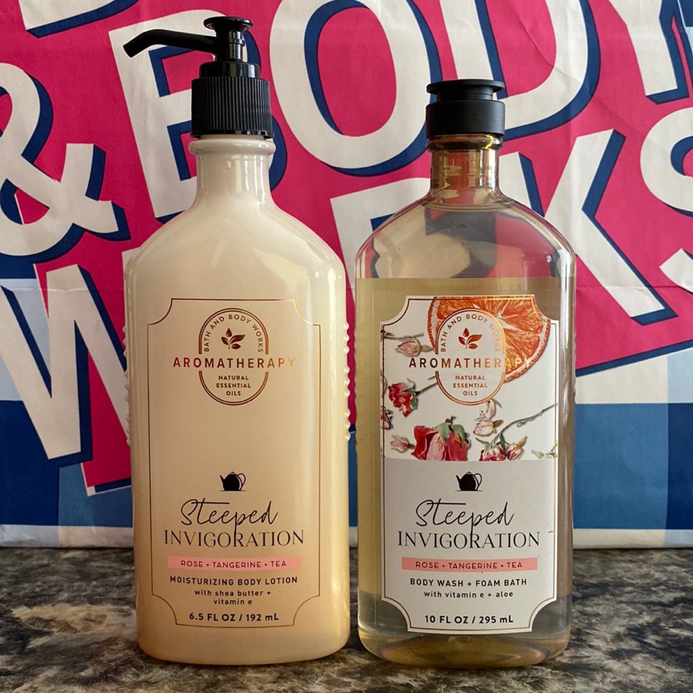 Bath & Body Works aromatherapy Steeped Invigoration set - Picture 1 of 4